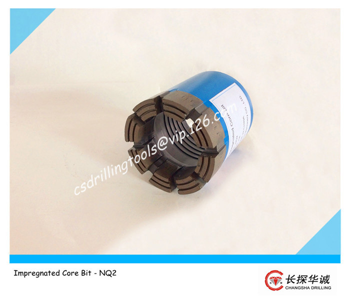 NQ2 Impregnated diamond bit NQ2 Impregnated diamond bit