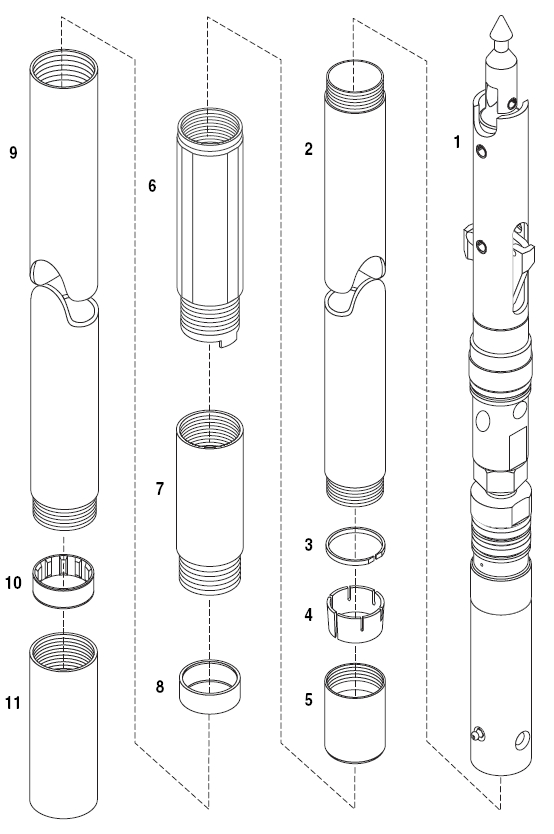 NQ Core Barrel Assembly